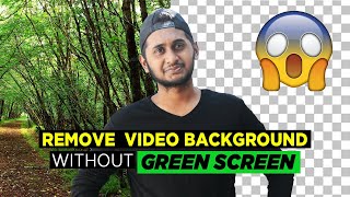 Remove Video Background without GREEN SCREEN  बिना Green Screen के विडीयो का Background Change करे [upl. by Deirdre665]