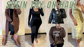 Shein TryOn Haul21 items Boots CardigansJacket Sweaters ect sheinhaul shein 2024 [upl. by Atekahs364]