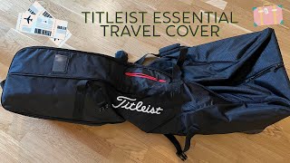 Titleist Travel Bag  Travel Golf Cover [upl. by Nanahs]