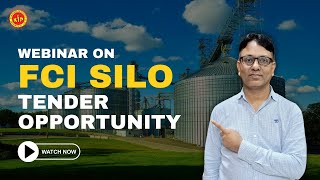 Webinar on FCI Silo Tender Opportunity  tender fci opportunity business [upl. by Cynar]