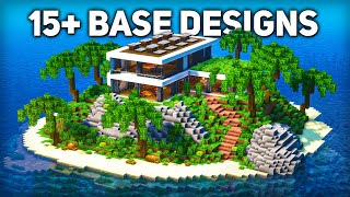 15 Base Designs for Survival Minecraft 119 [upl. by Kevan]