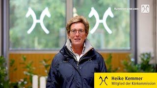 Hannoveraner Hengstvorauswahl Heike Kemmer zum vierten Tag der HVA in Verden [upl. by Mourant663]