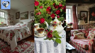 🌹COUNTRYSIDE COTTAGE DECORATION IDEAS ✨ Exploring the Idyllic Charm amp Style of English Cottage Decor [upl. by Aisilef]