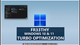 Windows 10 amp 11 TURBO Optimization [upl. by Poul]