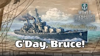 World of Warships  Gday Bruce [upl. by Rediah]