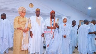 MOMENT WITH FMR LAGOS STATE GOV BABATUNDE RAJI FASHOLA AND HRM OBA ADEYEYE ENITAN OGUNWUSI [upl. by Formenti264]