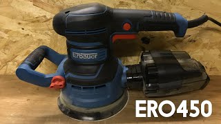 Erbauer ERO450 Sander Unboxing  Random Orbit Sander [upl. by Timofei285]