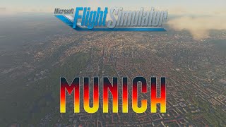 MSFS 2020  Photogrammetry City Tour  Munich [upl. by Elodie984]