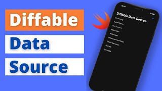 Diffable Data Source Swift 5 Xcode 12 TableView  iOS 2020 [upl. by Annim]