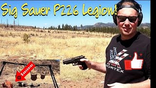 Sig Sauer P226 Legion SAO First Impressions [upl. by Nylirrehs258]