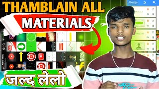 Thamblain all materials kaha se le। youtube thumbnail designing material pack activemonu tech [upl. by Irahk]