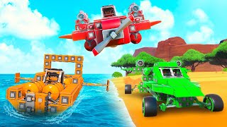 CAR  BOAT  PLANE  EPIC  Trailmakers [upl. by Llenehc775]