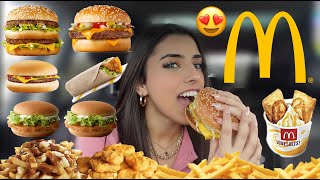 MCDONALDS MUKBANG 4500 CALS FULL VID NO CUTS [upl. by Aisset]