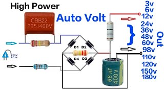 Convert 220v ac to 3v6v12v24v48v60v98v110v120v150v DC Led drivermulti output converter [upl. by Eijneb]