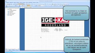 Instructie voorblad en projectsjabloon maken IGEXAO SEE Electrical [upl. by Ahsirat]