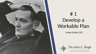 Bogleheads® 2022 Conference – Bogleheads University – Principle 1 Develop a workable plan [upl. by Pell]