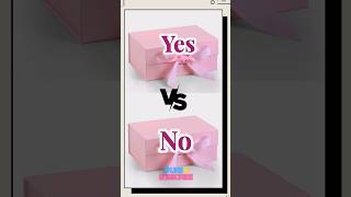 Yes or no 😅  choose your gift 🎁  shorts viral viralvideo youtubeshorts magicgift gift game [upl. by Nulubez]