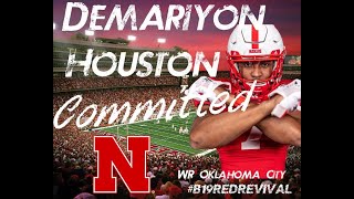 Demariyon Houston Commits to Nebraska [upl. by Mccandless]