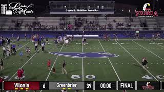 Football Vilonia  Greenbrier  9123 [upl. by Katzir]