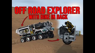 Suspension Testing Fareon 8x8 Off Road Explorer  Space Engineers [upl. by Caesaria]