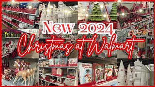 🎄🎅 NEW 2024 WALMART CHRISTMAS DECOR│WHATS NEW AT WALMART FOR CHRISTMAS│CHRISTMAS 2024 [upl. by Nirhtak]