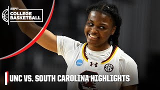 UNC Tar Heels vs South Carolina Gamecocks  Full Game Highlights  NCAA Tournament [upl. by Ayanahs]