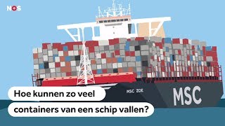 UITGELEGD Hoe kunnen zo veel containers van een schip vallen [upl. by Sumerlin]