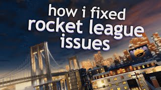 Rocket League Performance Improvements amp Fixes [upl. by Attena]