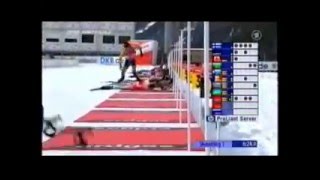 BiathlonWM Antholz 2007 StaffelGold für deutsche Frauen Teil 1 [upl. by Ambros]