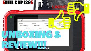 Obd2 Launch 129e Scanner Unboxing and Review Good or Bad [upl. by Alarick]