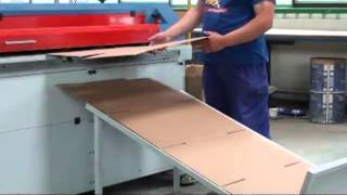 MAQUINA AUTOMATICA BOXMAT PARA FABRICACION DE CAJAS [upl. by Eanrahs]