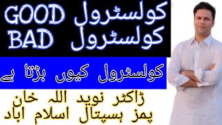 Hyperlipidemia  Good and Bad cholesterol  In Urdu  Hindi [upl. by Eteragram]