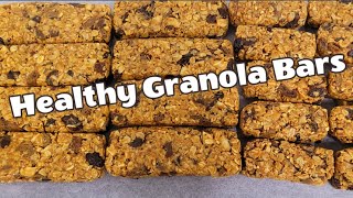 Chewy Healthy Granola Bars [upl. by Gregorio824]