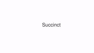 How to pronounce Succinct [upl. by Beckett94]