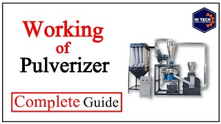 How Pulverizer Works  HiTech Plastic Engineering [upl. by Sello978]