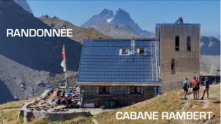 Cabane Rambert  Randonnée via Jorasse Ovronnaz Suisse [upl. by Karlis918]