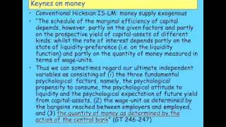 Keen Behavioural Finance 2011 Lecture 07 Endogenous Money Part 1 [upl. by Chamberlin968]