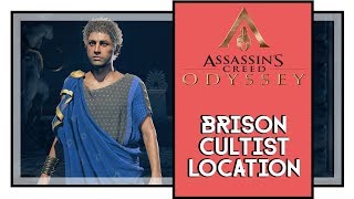 Assassins Creed Odyssey Brison Cultist Location Delian League Cultists [upl. by Tenrag]