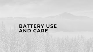 Fieldsheer® Battery Care for Mobile Warming® Batteries [upl. by Pacien243]