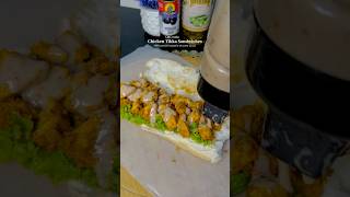 Chicken Tikka Sandwiches viral trending youtubeshorts trend shorts short tikka sandwich [upl. by Eustace]