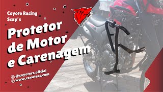 Protetor de Motor e Carenagem Yamaha  XTZ Lander 250  Modelo 2023 [upl. by Walke347]