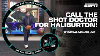 Tyrese Haliburton NEEDED to call the SHOT DOCTOR 🏀🙌  The Pat McAfee Show [upl. by Nialb969]