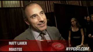 Matt Lauer Gets Roasted  New York Post [upl. by Heinrike]