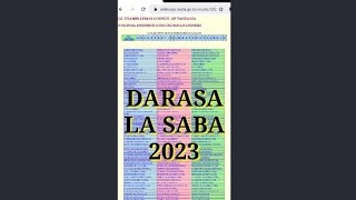 DARASA LA SABA 2023 [upl. by Ethben]