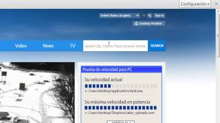 Rainmeter Skin tiempo configuracion [upl. by Zaccaria549]