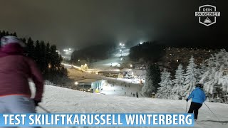 Test Skiliftkarussell Winterberg Reportage [upl. by Longawa409]