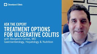 Treatment Options for Ulcerative Colitis  Ask Cleveland Clinics Expert [upl. by Ellahcim]