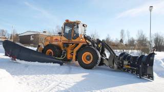 Ljungby L15 with Drivex VB3700 and side plough SP10 [upl. by Elleb71]