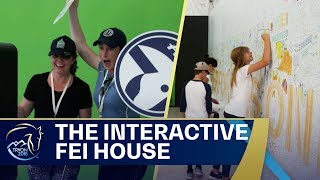 The interactive FEI House Tryon2018  FEI World Equestrian Games 2018 [upl. by Aikas]