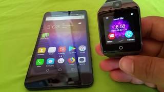 How to connect Q18 Smart Watch to Huawei phone [upl. by Borchert]